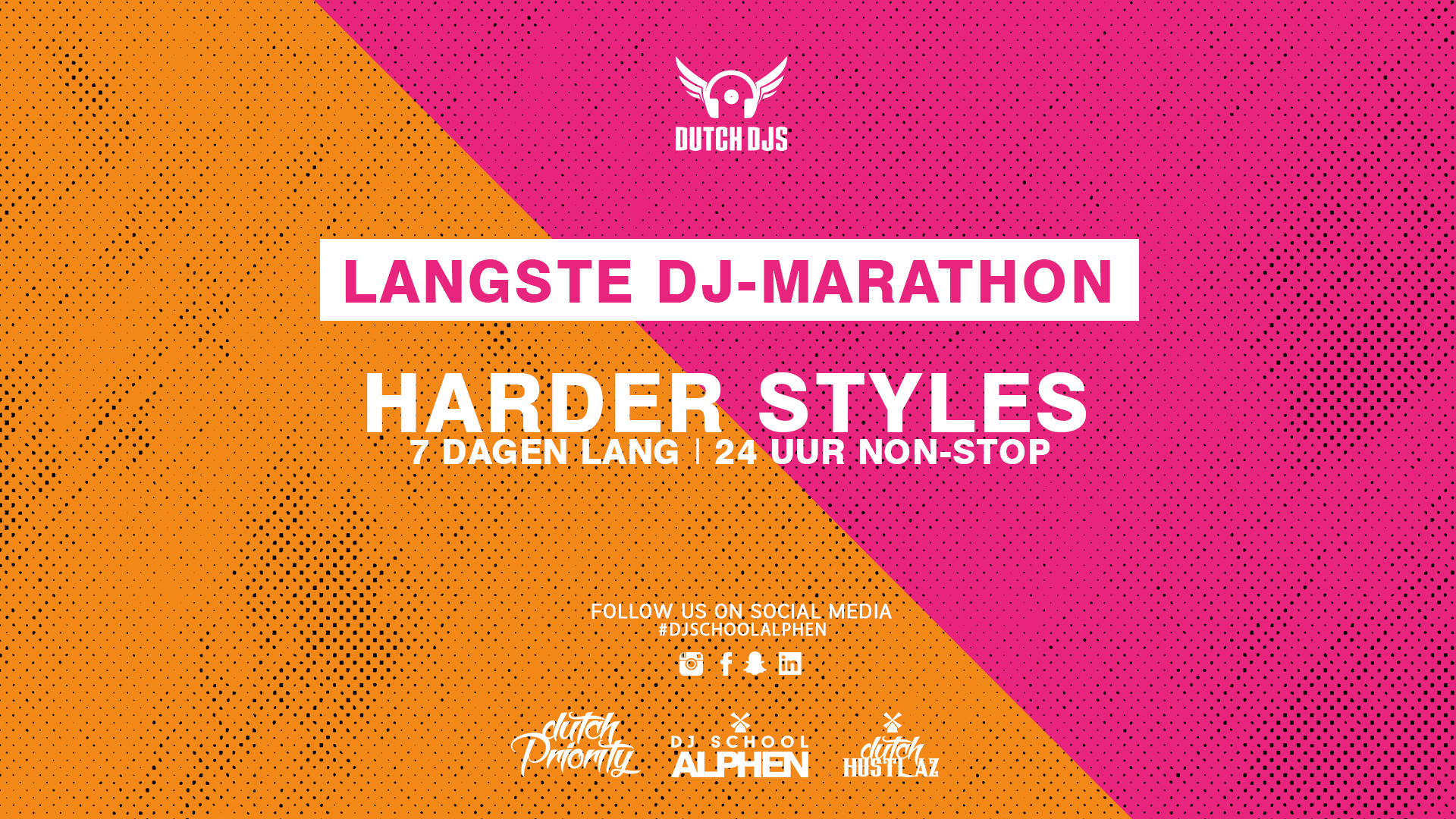 Harder Styles DJ-marathon
